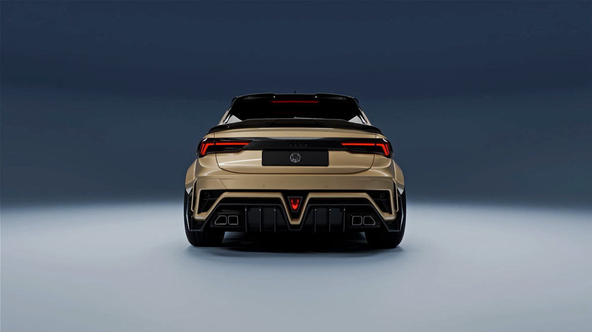 Dryzane Aero Audi Q3 Sportback F3 V2 widebody design render