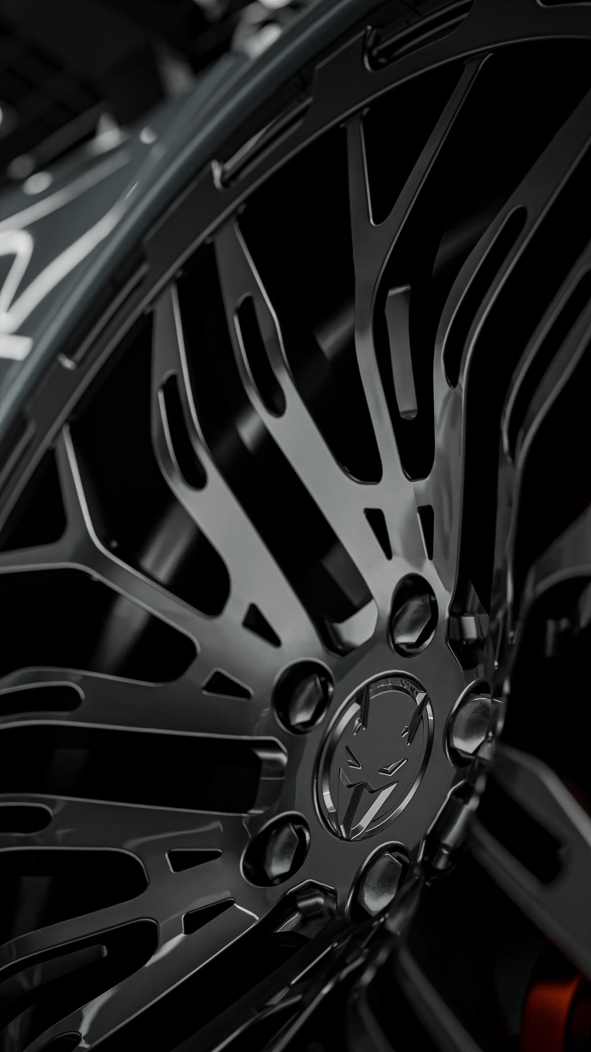 Dryzane Aero Audi Q3 Sportback V2 design render: wheel design close-up on the rendered build