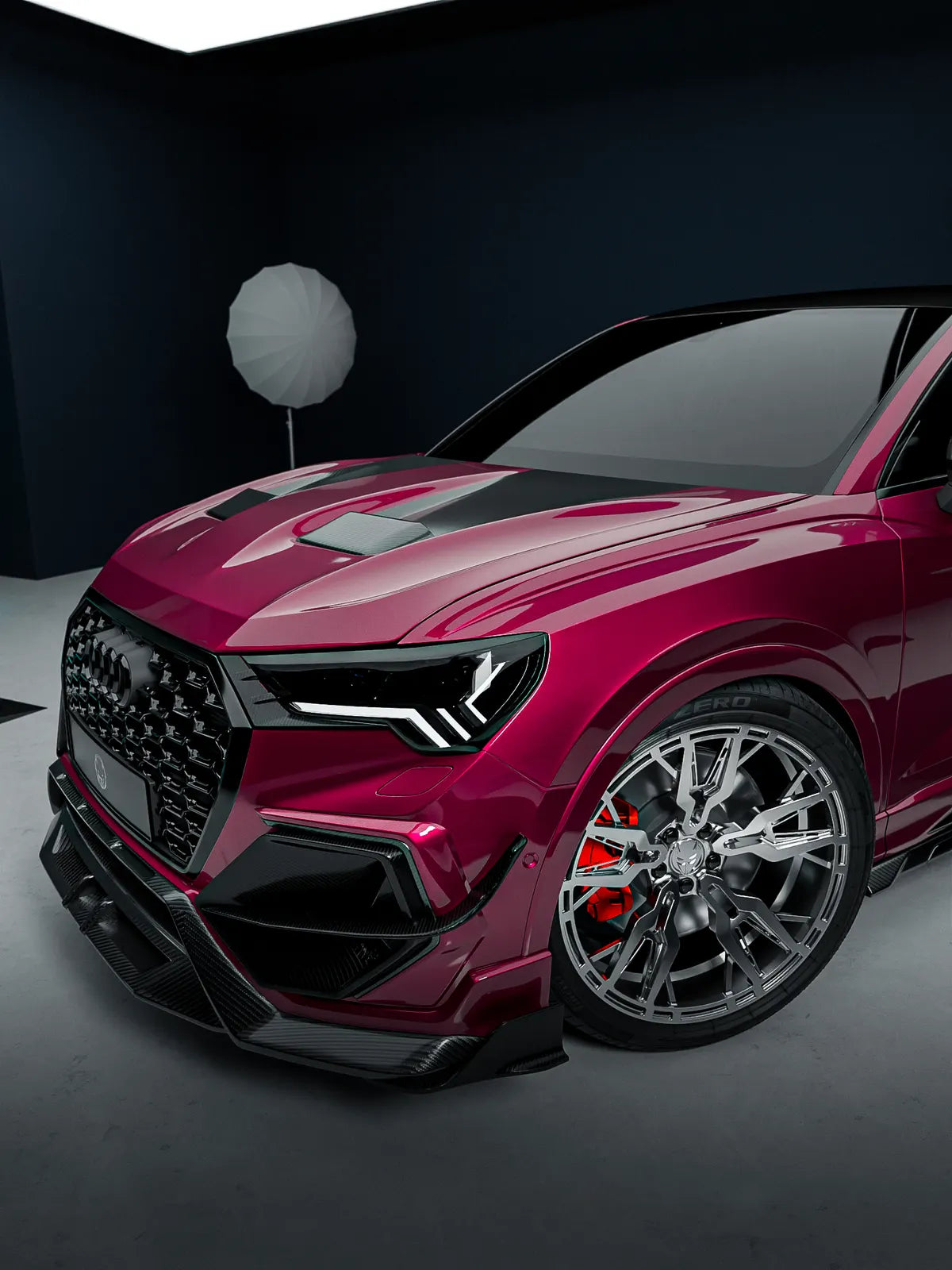Dryzane Q3 body kit design render